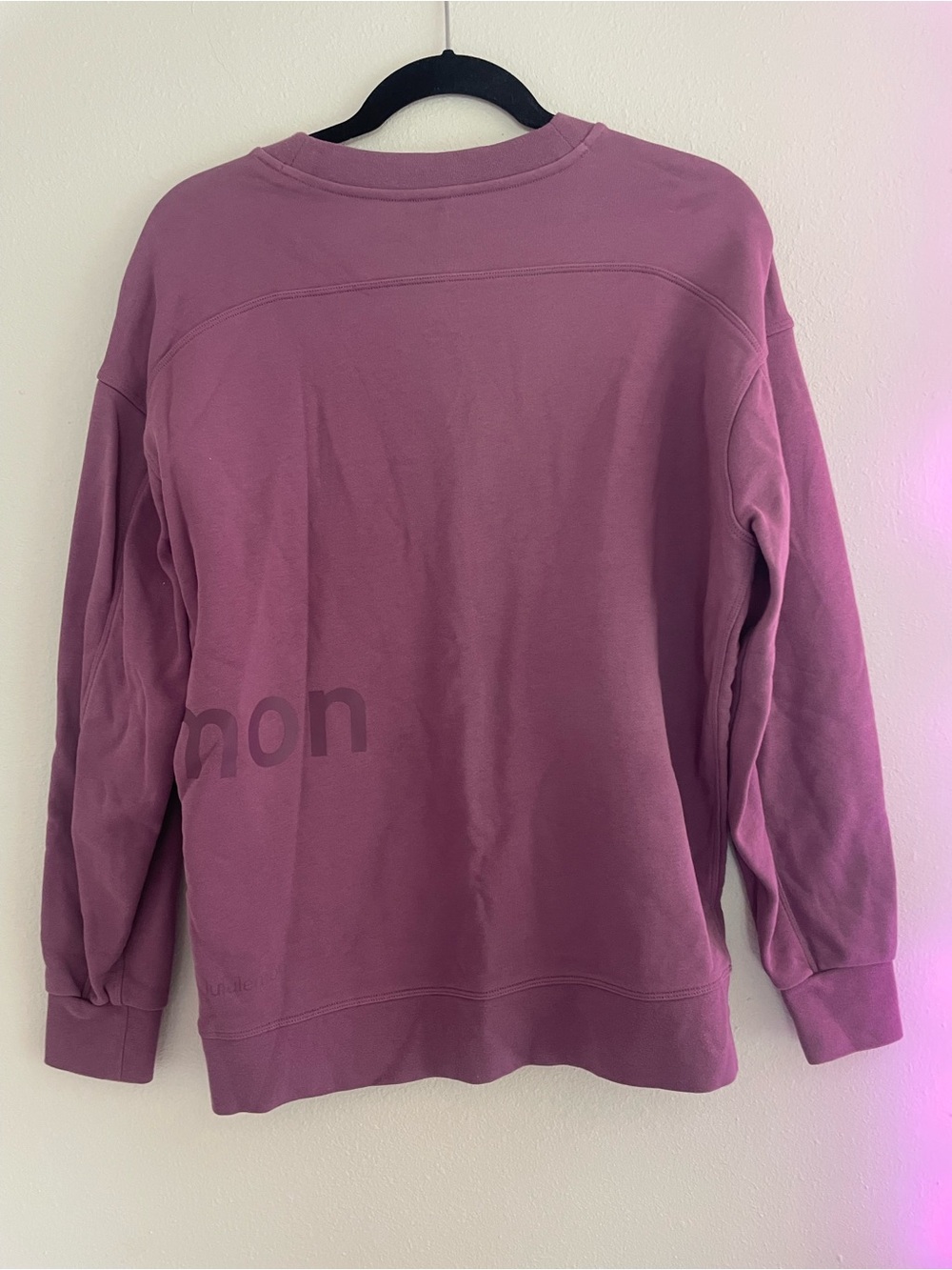 lululemon athletica Crewneck Sweatshirt in Dusty Plum - Picture 3 of 5